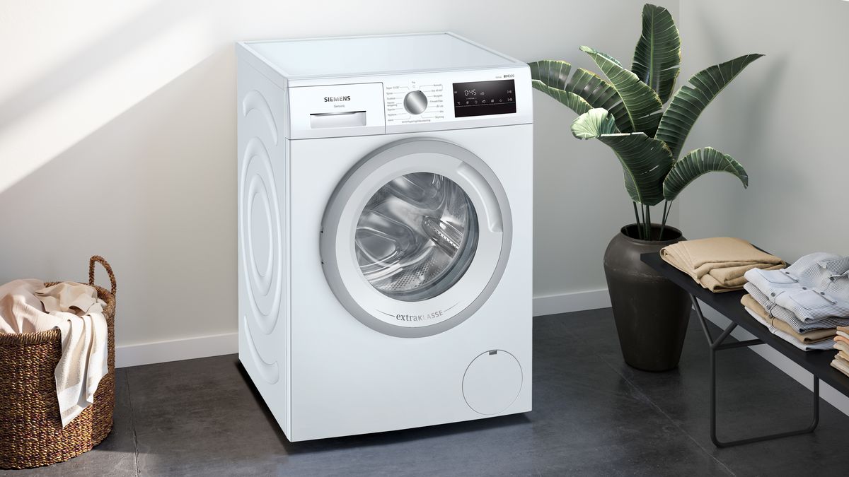 iQ300 Tvättmaskin, frontmatad 7 kg 1200 v/min, Vit WM12N2O5DN WM12N2O5DN-4