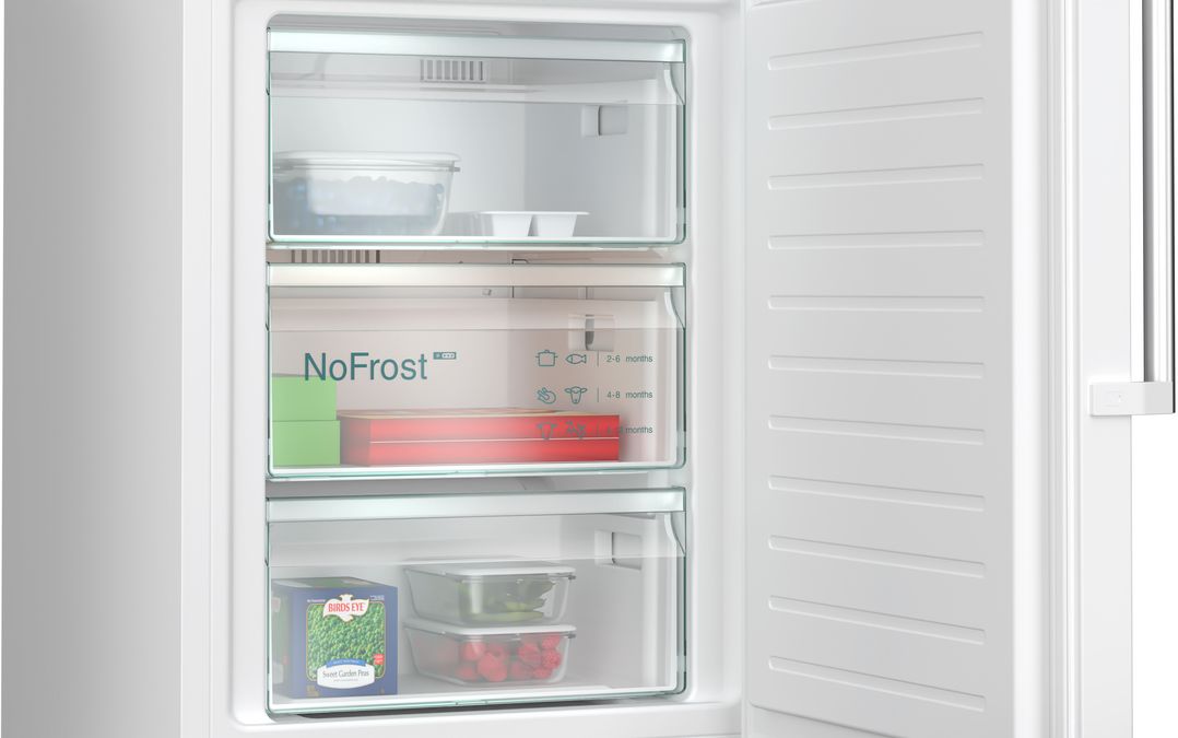 iQ300 Kombinerad kyl/frys 186 x 60 cm Vit, Total noFrost KG36NVWDT KG36NVWDT-6