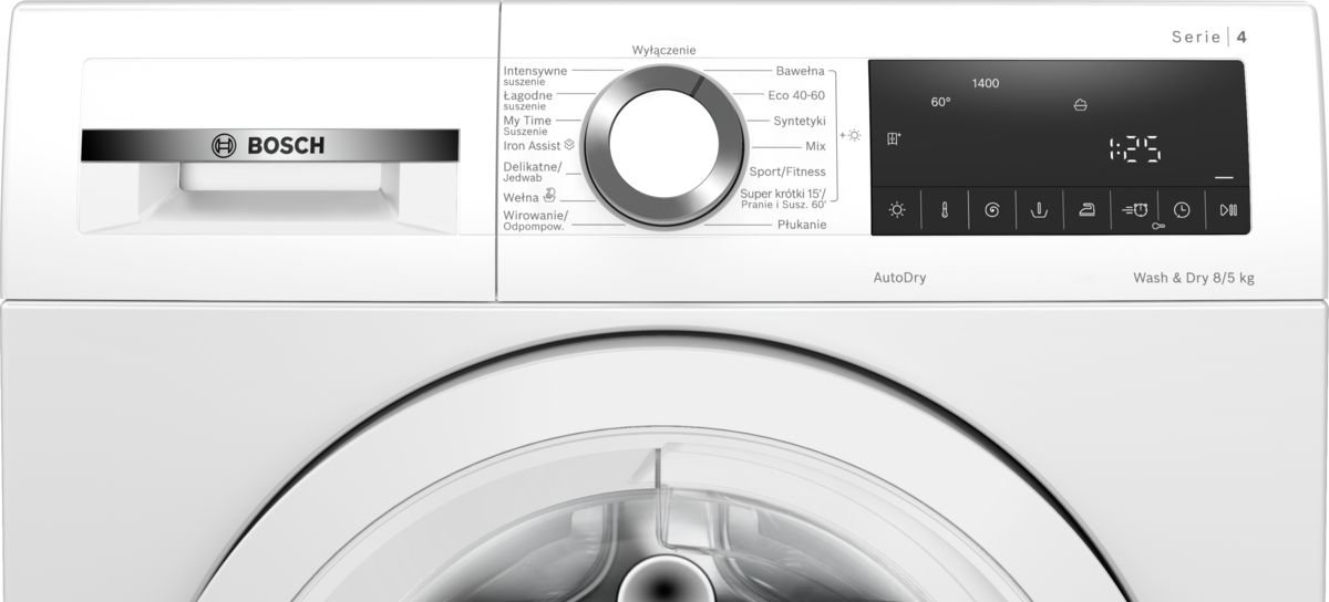 Series 4 washer-dryer 8/5 kg 1400 rpm WNA13400PL WNA13400PL-3
