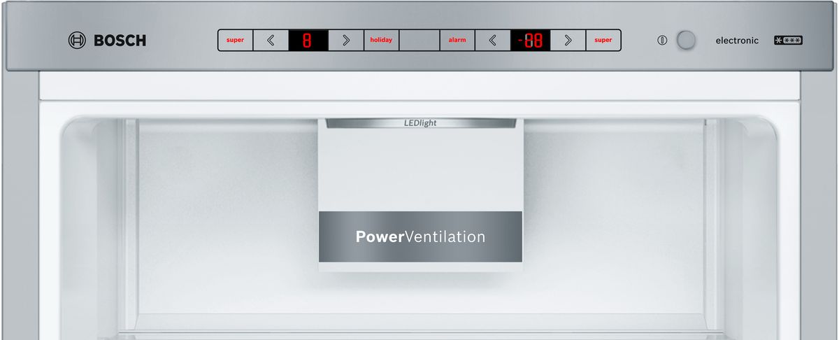 Serie 6 Freistehende Kühl-Gefrier-Kombination mit Gefrierbereich unten 201 x 60 cm Gebürsteter schwarzer Stahl AntiFingerprint KGE398XBA KGE398XBA-3