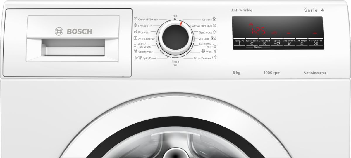 Series 4 washing machine 6 kg 1000 rpm WLJ2026WIN WLJ2026WIN-3
