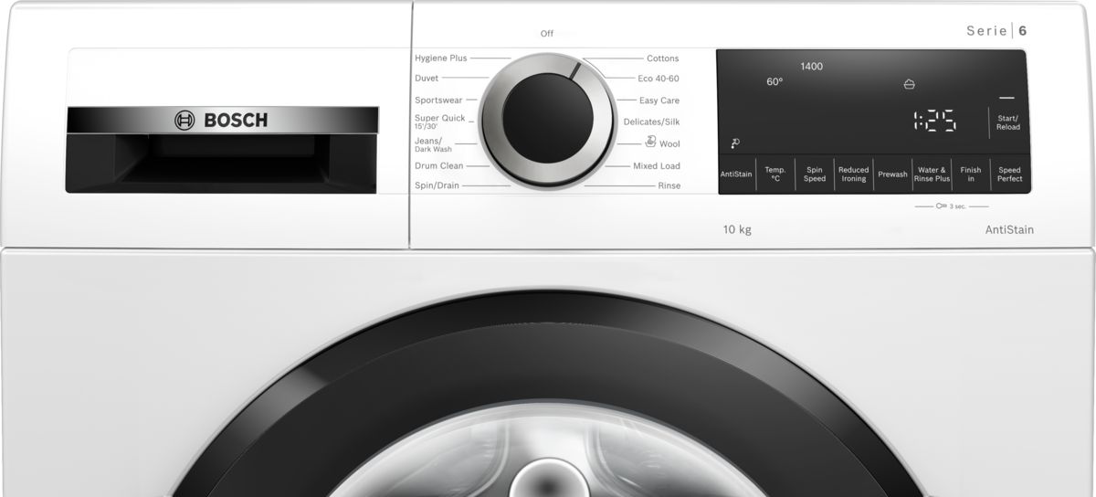 Series 6 Washing machine, front loader 10 kg 1400 rpm WGG25402GB WGG25402GB-3