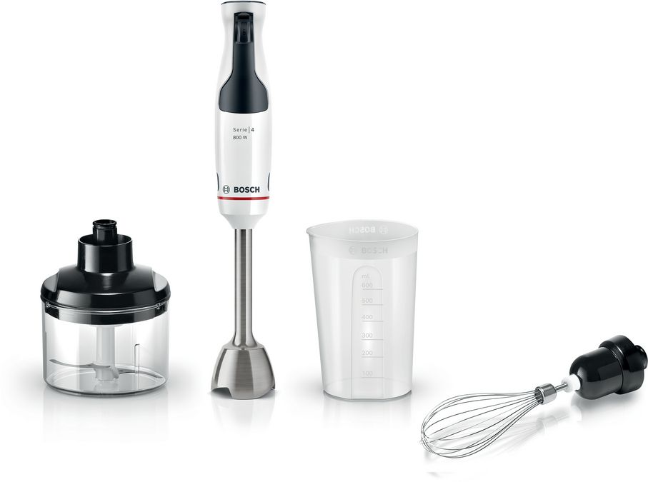 Serie 4 Stavblender ErgoMaster 800 W Hvid, Black Grey MSM4W421 MSM4W421-1