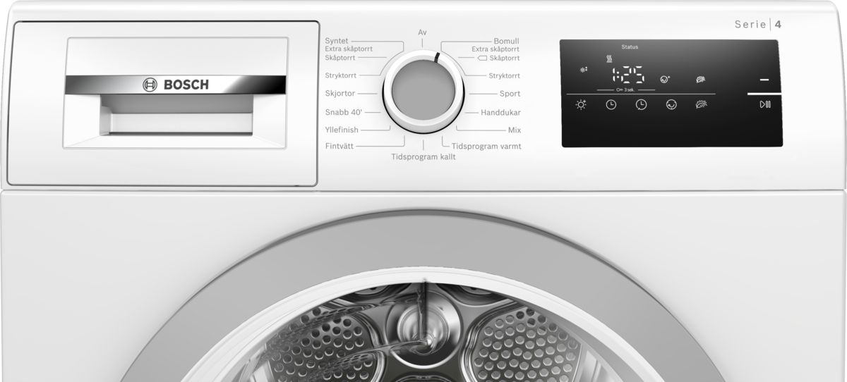 Serie 4 Värmepumpstumlare 8 kg WTH85VS6SN WTH85VS6SN-4