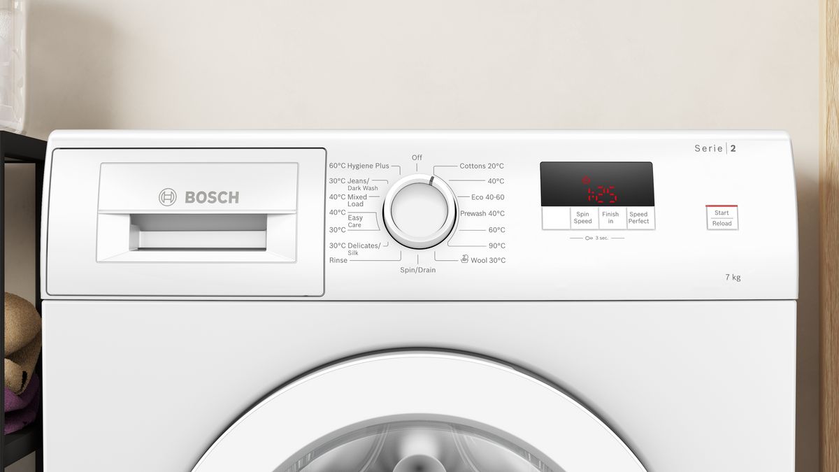 Series 2 Washing machine, front loader 7 kg 1400 rpm WAJ28001GB WAJ28001GB-2