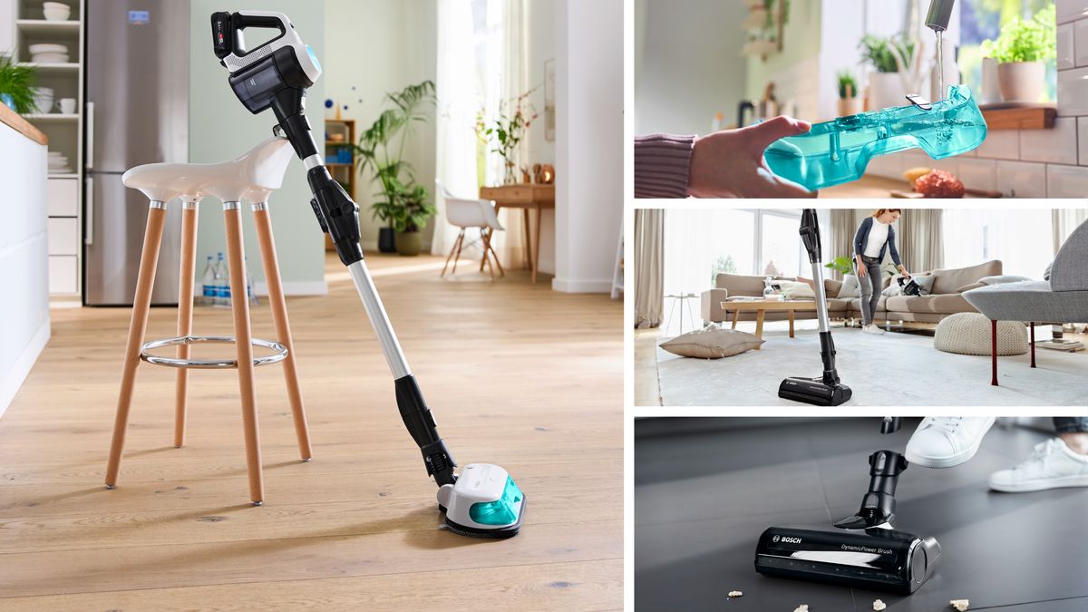 BKS71HYG1 AkkuStaubsauger 2 in 1 Saugen und Wischen BOSCH DE