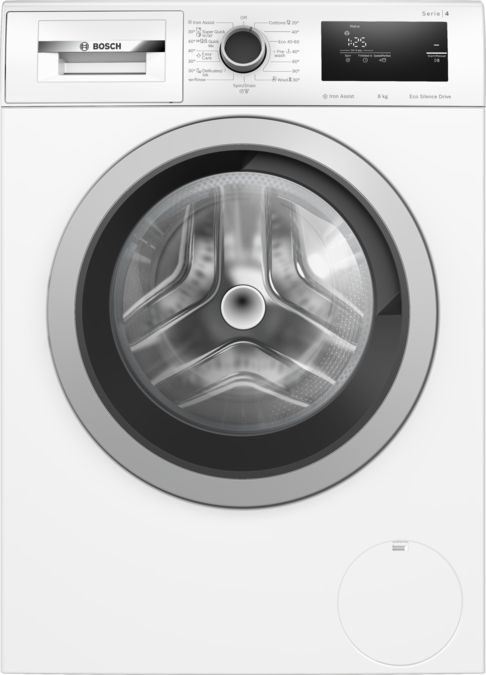 Seria 4 Mașina de spălat rufe cu încarcare frontală 8 kg 1400 rpm WAN28060BY WAN28060BY-1