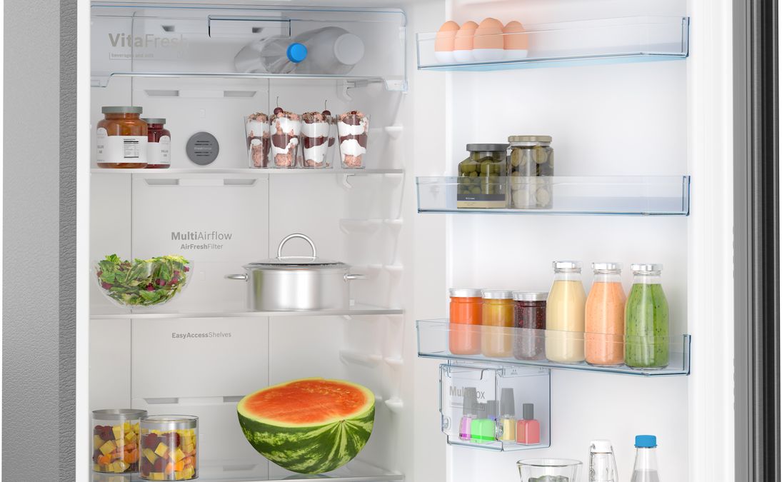 Series 4 free-standing fridge-freezer with freezer at top 187 x 67 cm CTC39K03NI CTC39K03NI-4