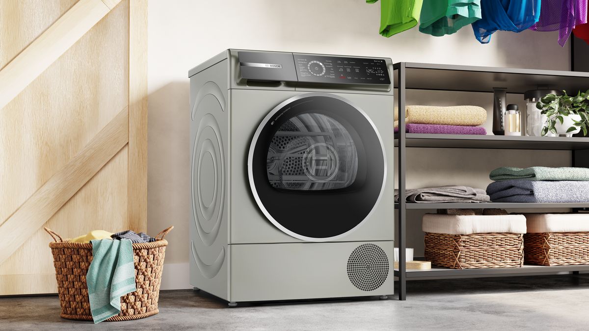 Serie 8 Isı Pompalı Kurutma Makinesi 9 kg Gümüş WQB245AXTR WQB245AXTR-5