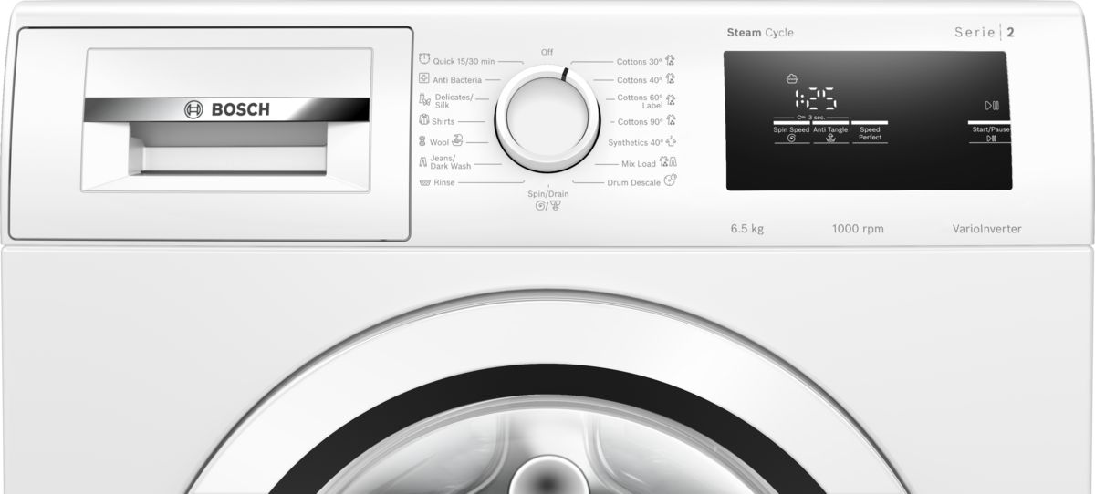 Series 2 washing machine, front loader 6.5 kg 1000 rpm WAJ20062IN WAJ20062IN-3