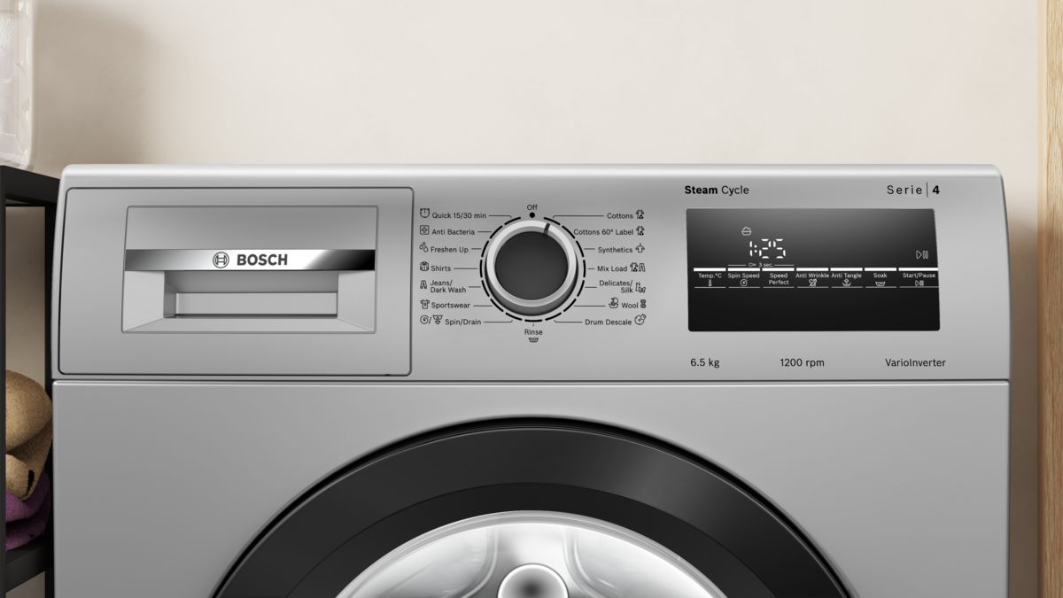 Series 4 washing machine, front loader 6.5 kg 1200 rpm WAJ24265IN WAJ24265IN-2