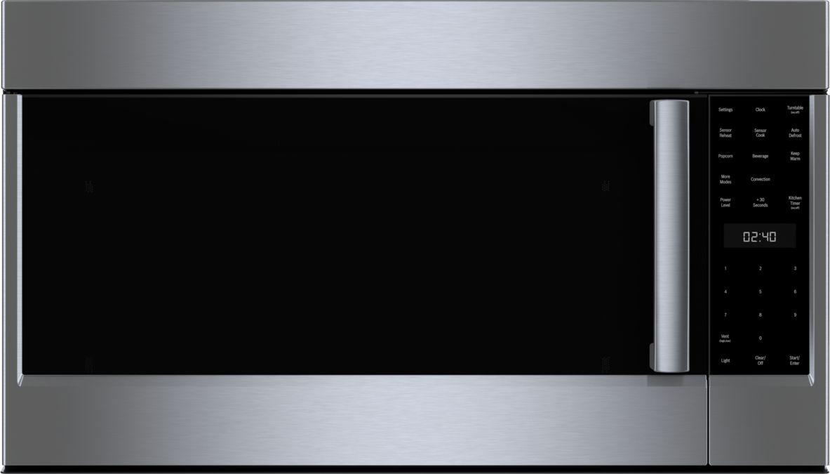 Benchmark® Over-The-Range Microwave 30'' Left SideOpening Door, Stainless Steel HMVP053U HMVP053U-1