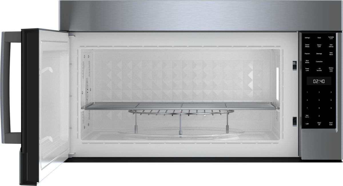 Benchmark® Over-The-Range Microwave 30'' Left SideOpening Door, Stainless Steel HMVP053U HMVP053U-5