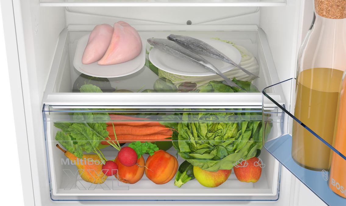 Series 2 Built-in fridge-freezer with freezer at bottom 193.5 x 54.1 cm sliding hinge KIN96NSE0 KIN96NSE0-5