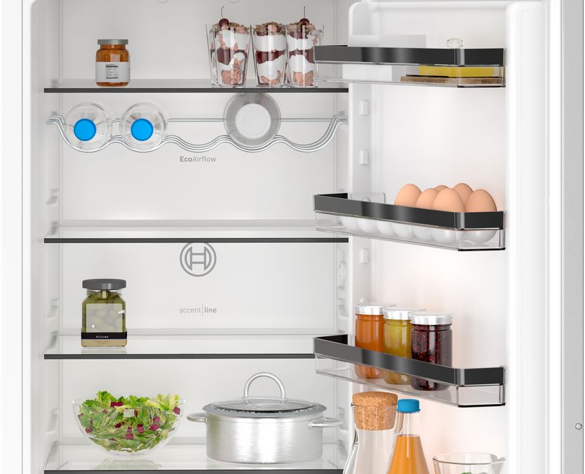 Series 4 Built-in fridge-freezer with freezer at bottom 193.5 x 55.8 cm flat hinge KIN96VFD0 KIN96VFD0-4