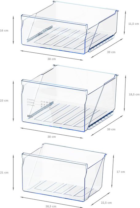 Série 2 congélateur sous-table 85 x 56 cm Blanc GTV15NWEA GTV15NWEA-3