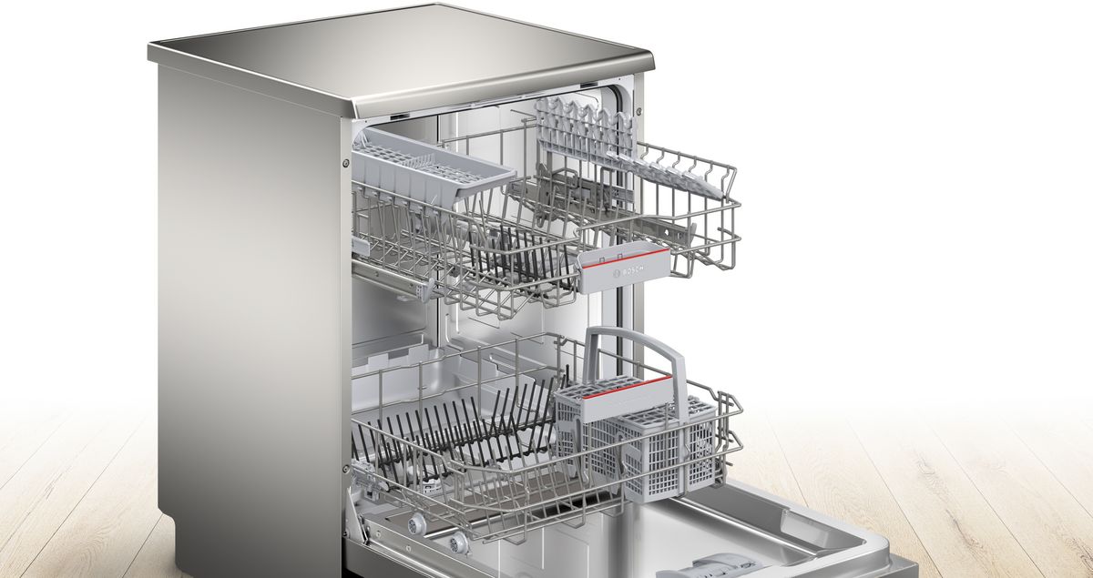 Series 4 free-standing dishwasher 60 cm silver inox SMS4HTI01A SMS4HTI01A-7