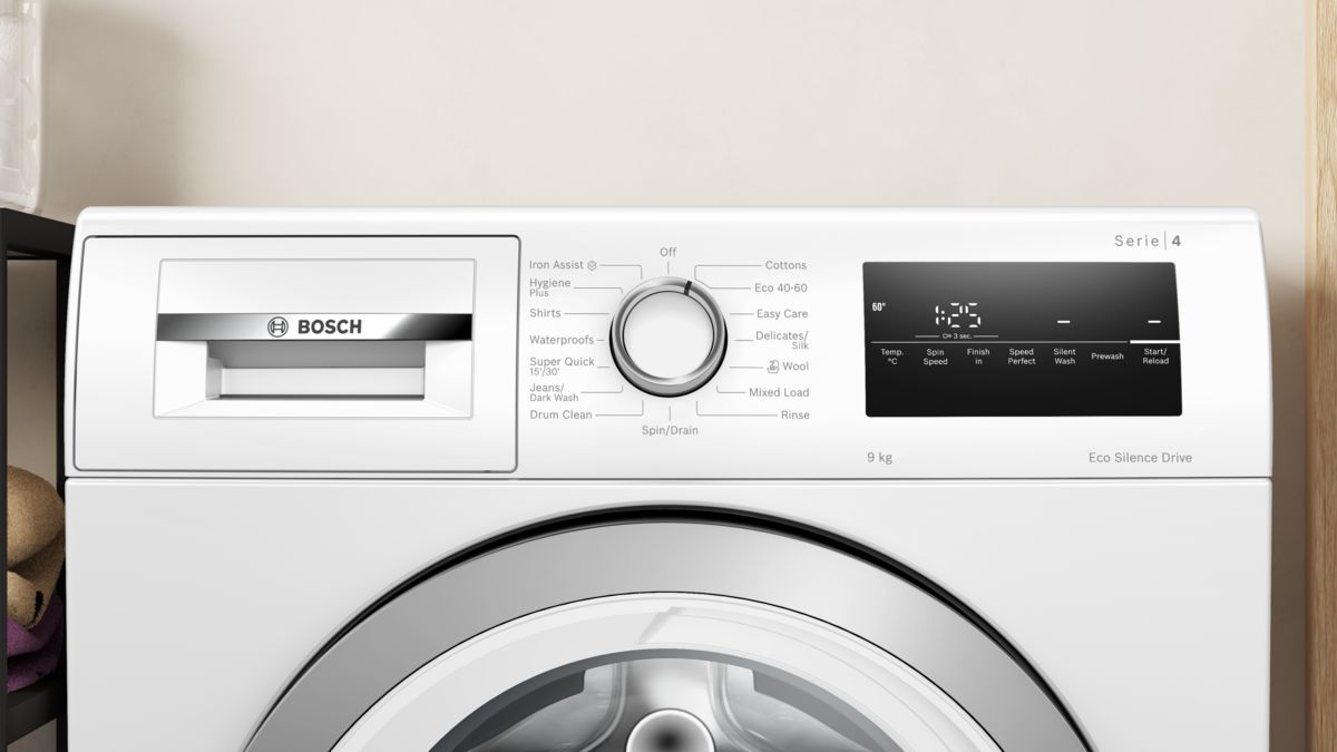 Series 4 Washing machine, front loader 9 kg 1400 rpm WAN28259GB WAN28259GB-2
