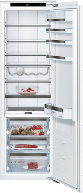 Series 8 built-in fridge 177.2 x 55.8 cm soft close flat hinge KIF81HD31I KIF81HD31I-1