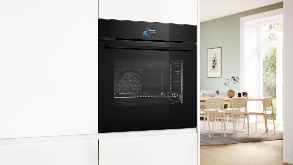 Series 8 Built-in oven with added steam function 60 x 60 cm Black HRG978NB1A HRG978NB1A-6