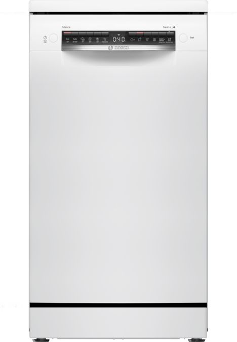 Série 4 Lave-vaisselle pose-libre 45 cm Blanc SPS4HKW49E SPS4HKW49E-1