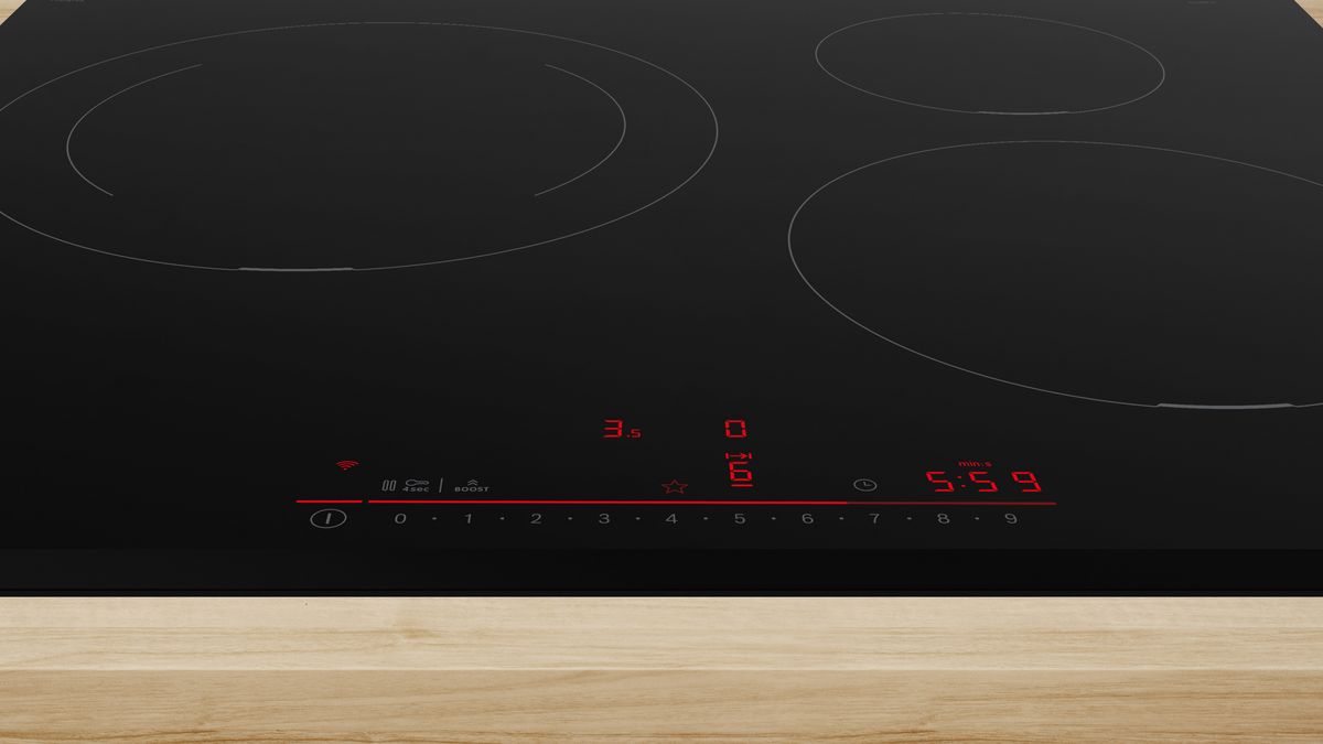 Bosch pij63kbb5e - Table à induction 60 cm Noir Emmaüs Etikette