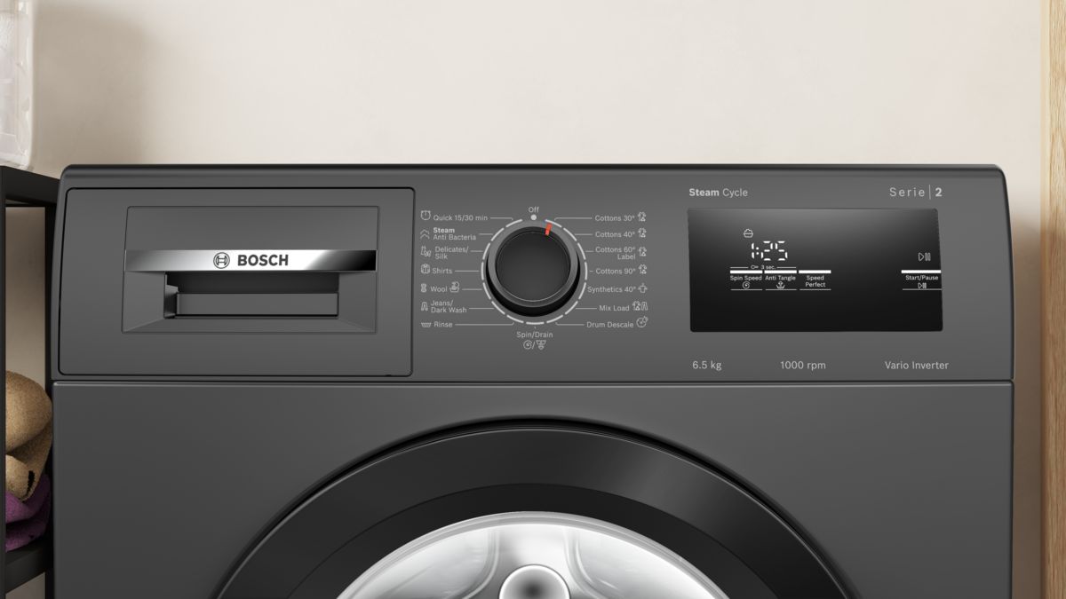 Series 2 washing machine, front loader 6.5 kg 1000 rpm WAJ20068IN WAJ20068IN-2