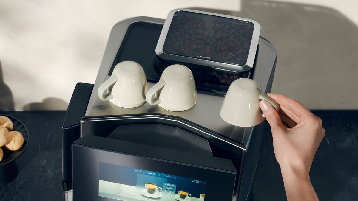 Helautomatisk kaffemaskin EQ900 plus Rostfritt stål, Vattentank TQ905RZ3 TQ905RZ3-11