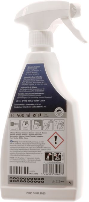Puissant gel nettoyant en spray pour four - 500ml 00312298 00312298-4