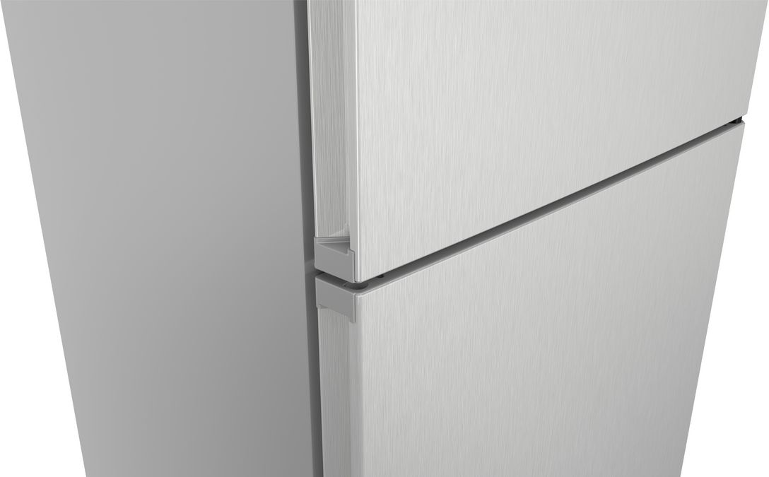 Series 4 Free-standing fridge-freezer with freezer at bottom 203 x 70 cm Stainless steel look KGN492LDFG KGN492LDFG-7