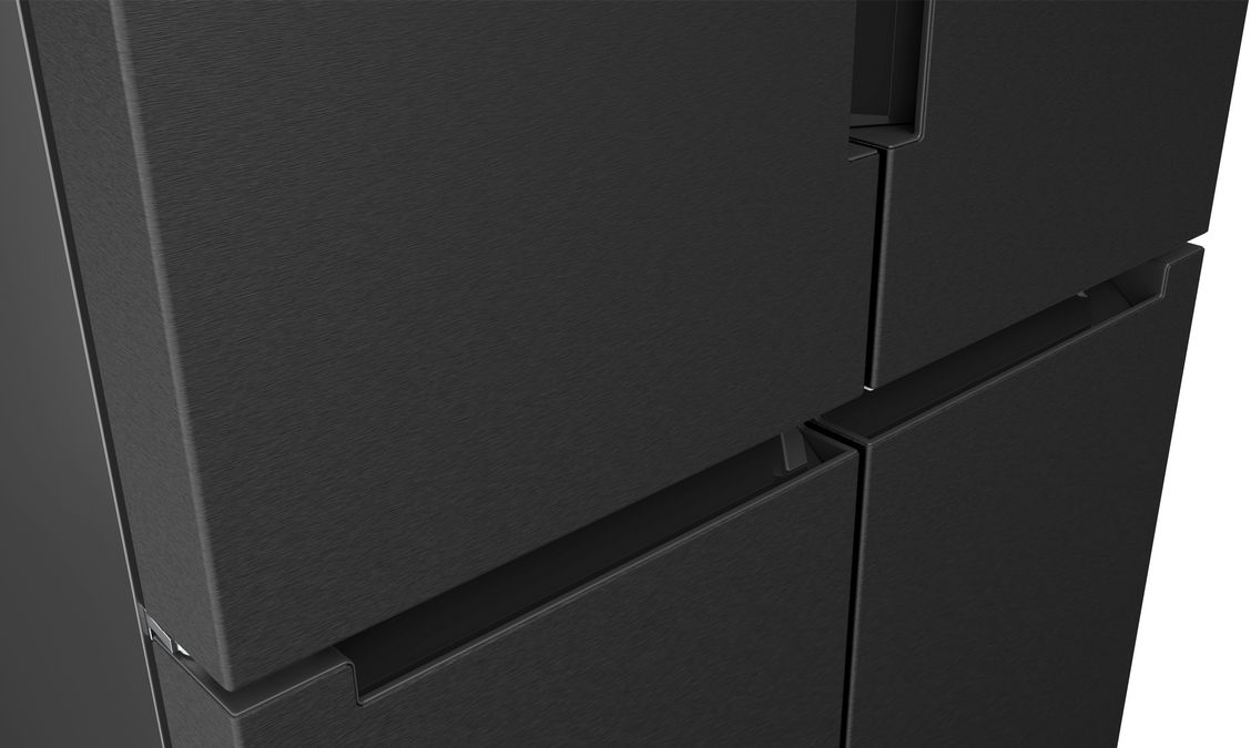 Series 4 French door bottom freezer, multi door 183 x 90.5 cm Black stainless steel KFN96AXEA KFN96AXEA-9