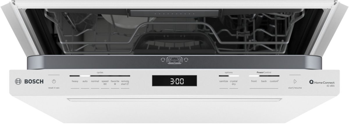800 Series Dishwasher 24'' White SHP78CM2N SHP78CM2N-4