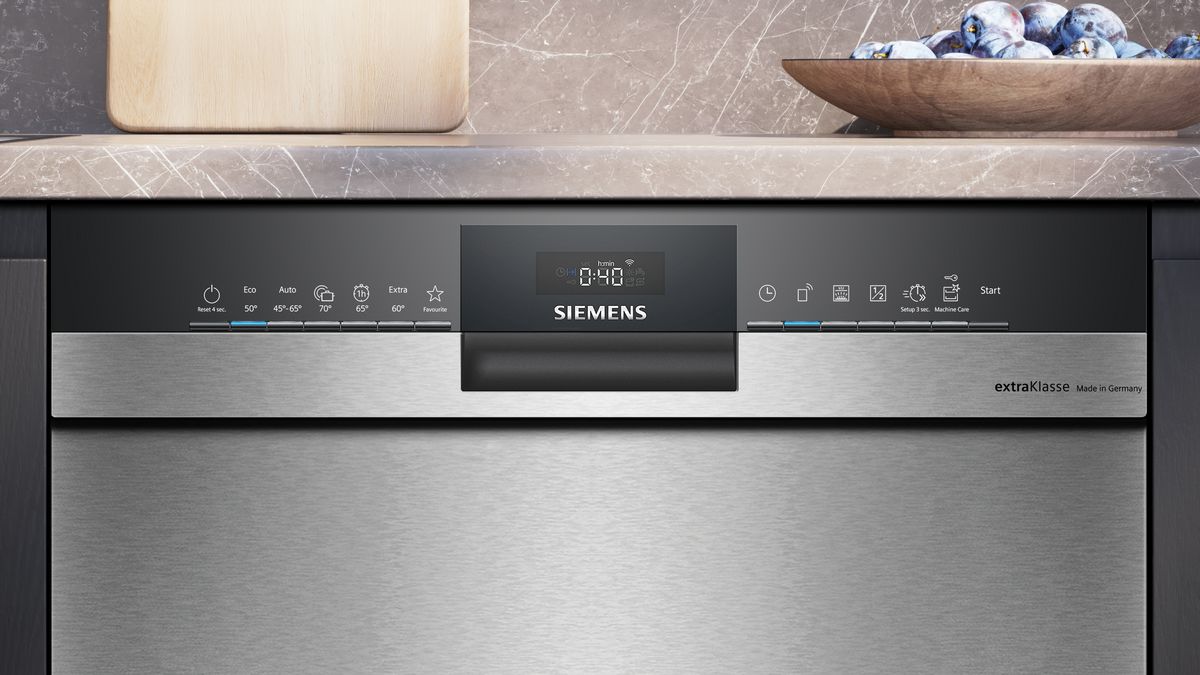 iQ300 Underbyggd diskmaskin 60 cm Rostfritt stål SN43HS00CS SN43HS00CS-3