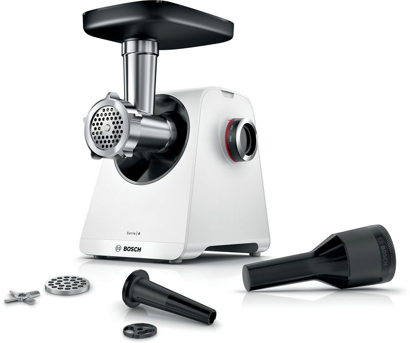Serie 4 Köttkvarn MultiPower 1900 W Vit, vit MFWS420W MFWS420W-1