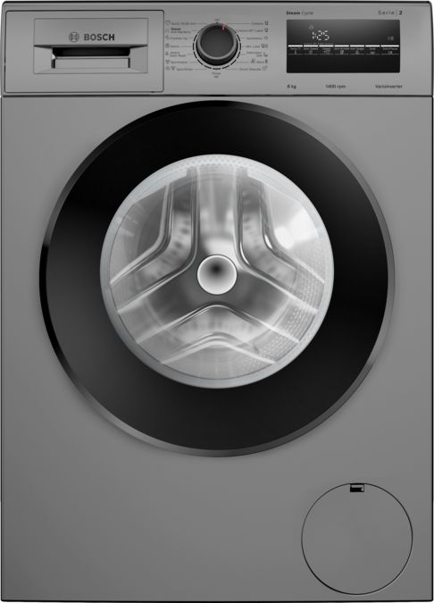 Series 2 washing machine, front loader 8 kg 1400 rpm WAJ2846PIN WAJ2846PIN-1