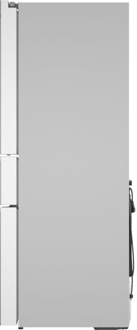 800 Series French Door Bottom Mount Refrigerator, Glass door 36'' White B36CL81ENW B36CL81ENW-15