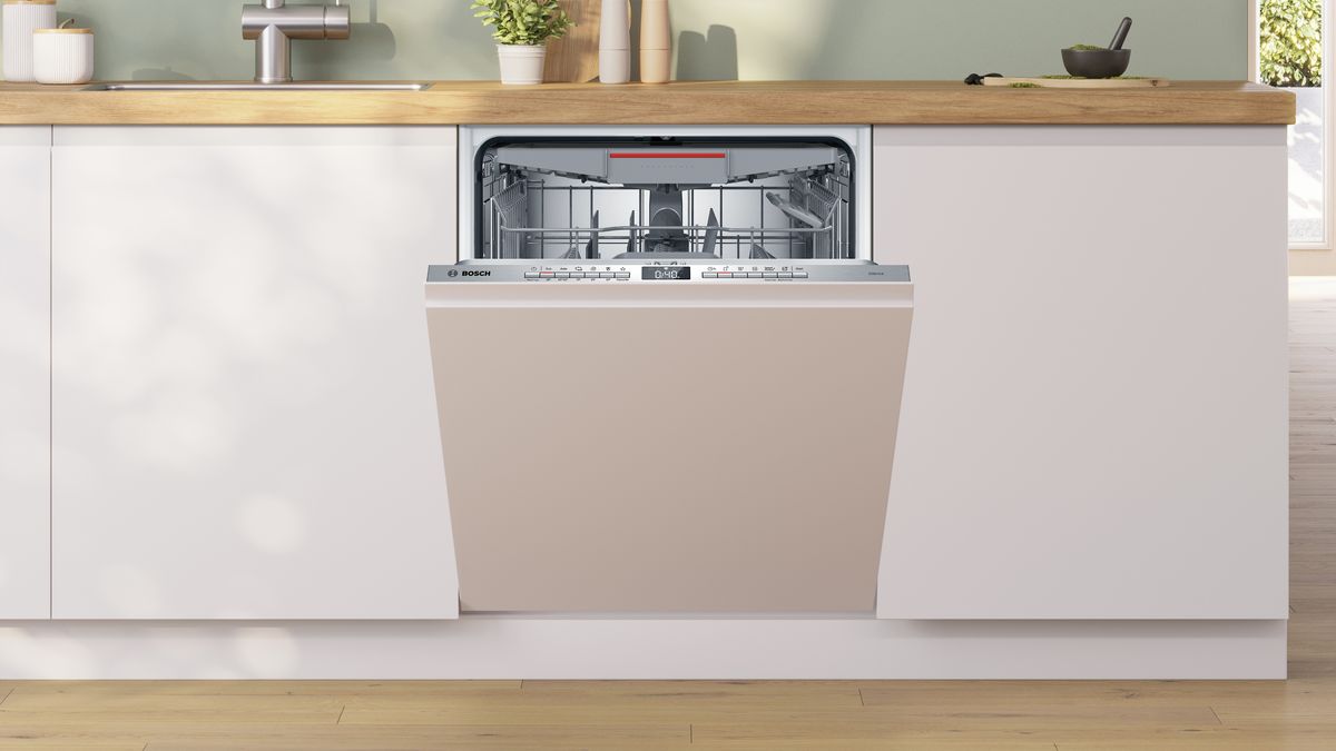 Serie 4 Fuldt integrerbar opvaskemaskine 60 cm , varioHinge - justerbar låge SBH4HVX00E SBH4HVX00E-2