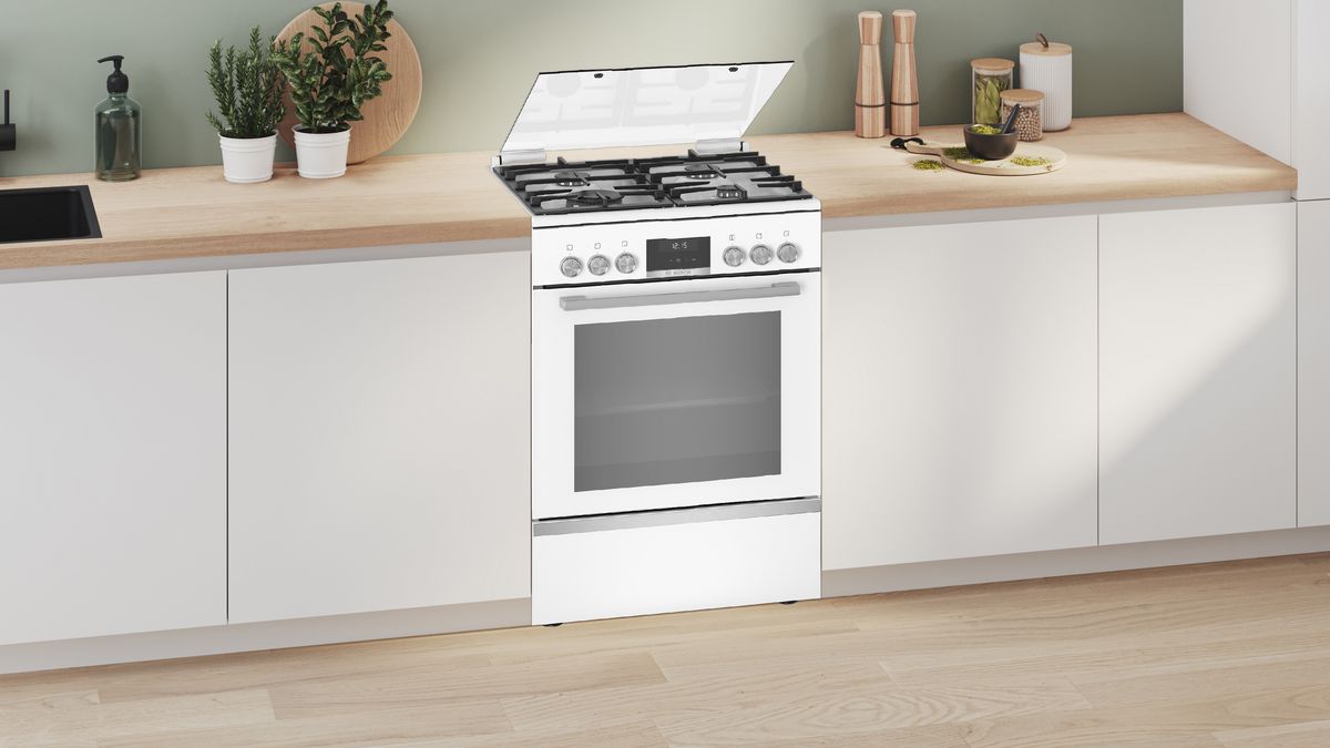 Bosch 60cm dual discount fuel upright cooker