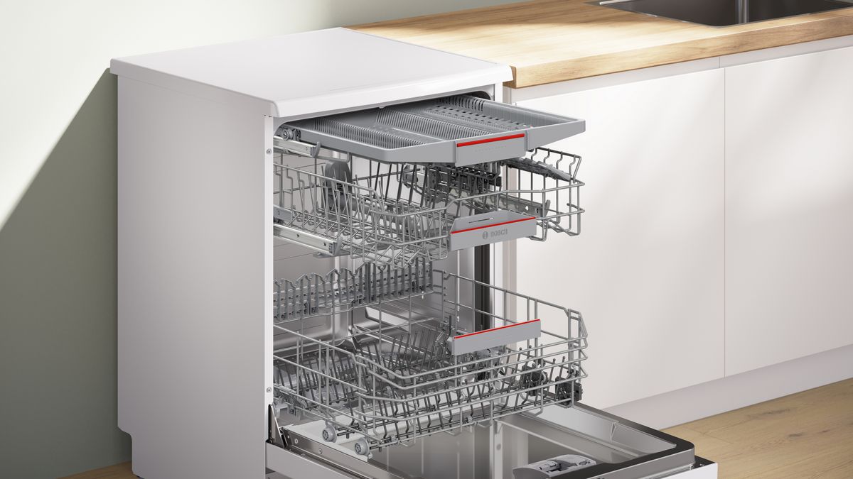 Series 4 Free-standing dishwasher 60 cm White SMS4HCW40G SMS4HCW40G-11