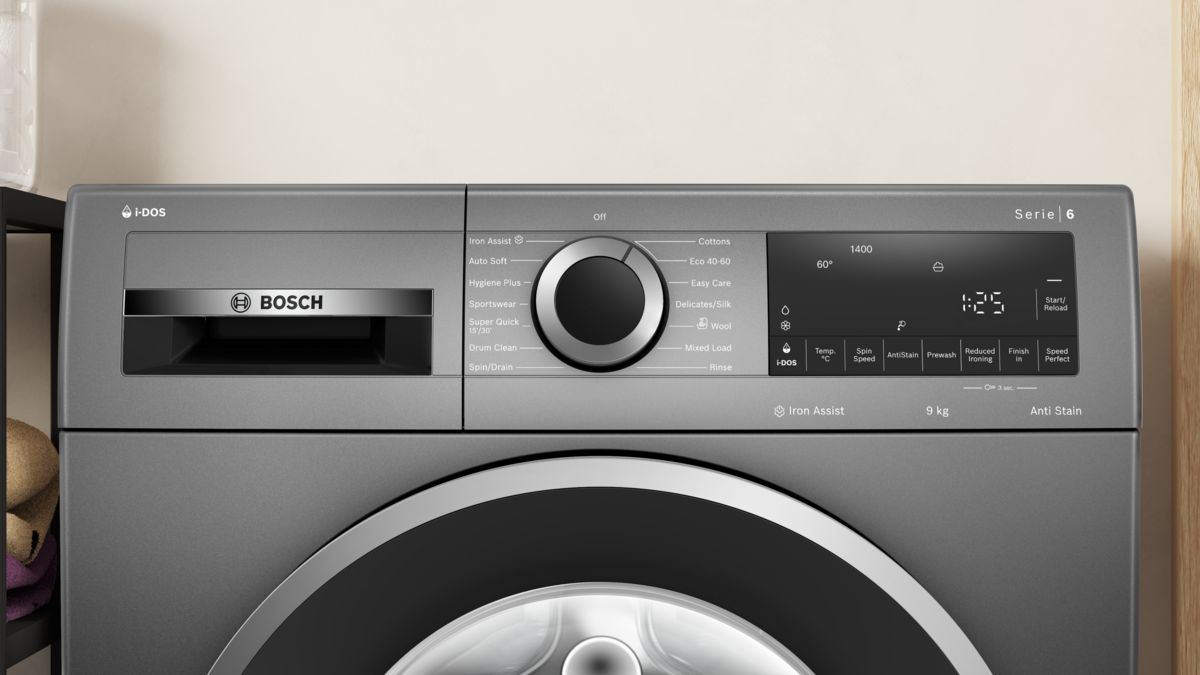 Series 6 Washing machine, front loader 9 kg 1400 rpm WGG244FCGB WGG244FCGB-2