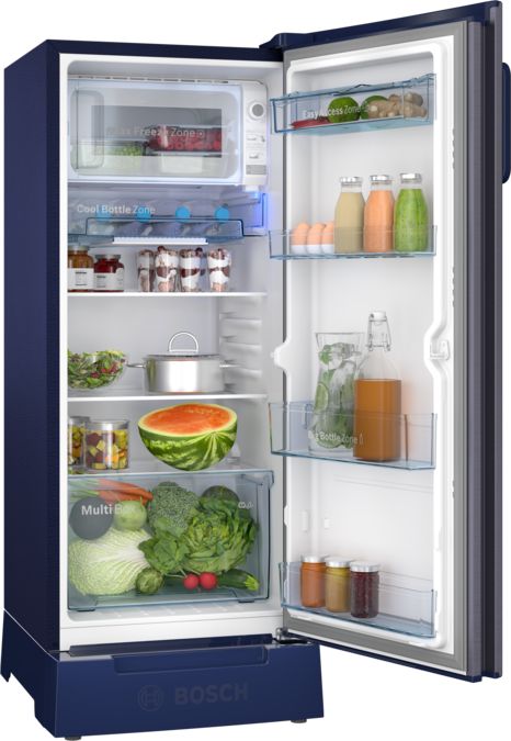 Series 4 free-standing fridge 126.6 x 53.8 cm Blue CST20U14PI CST20U14PI-2