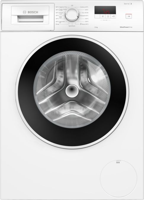 Serie 2 Tvättmaskin, frontmatad 8 kg max. 1400 varv/min WGE03400SN WGE03400SN-1