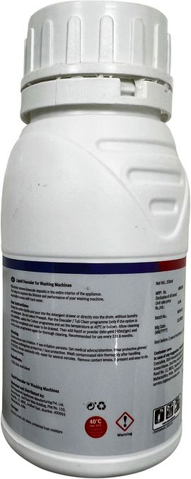 Bosch Liquid Descaler for Washing Machine - 200ml (Bottle) 17007558 17007558-2