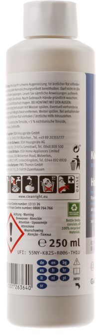 Detergente per piano cottura Detergente liquido specifico per la pulizia dei piani cottura in vetroceramica. 00311896 00311896-2