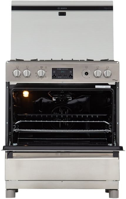 Serie 6 Cocina de gas de libre instalación PRO567 IX Acero inoxidable HSK75I45SE HSK75I45SE-5