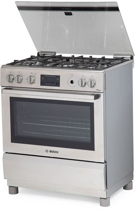 Serie 6 Cocina de gas de libre instalación PRO567 IX Acero inoxidable HSK75I45SE HSK75I45SE-2