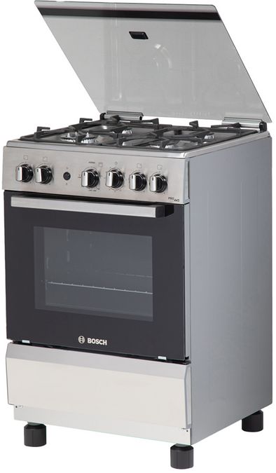 Serie 4 Cocina de gas de libre instalación PRO445-B IX Gris claro HSG45I21SE HSG45I21SE-2