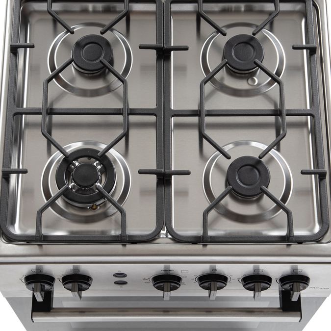 Serie 4 Cocina de gas de libre instalación PRO449 IX Acero inoxidable HSG45I22SE HSG45I22SE-4