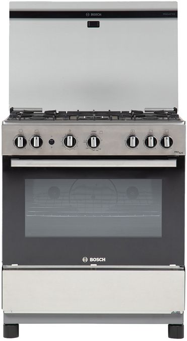 Serie 2 Cocina de gas de libre instalación PRO525-B IX Acero inoxidable HSK45I20SE HSK45I20SE-1