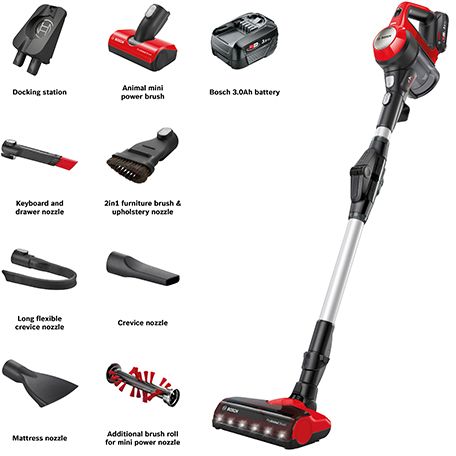 Cordless vacuum cleaner Unlimited 7 ProAnimal Red BCS71PETGB BCS71PETGB-26